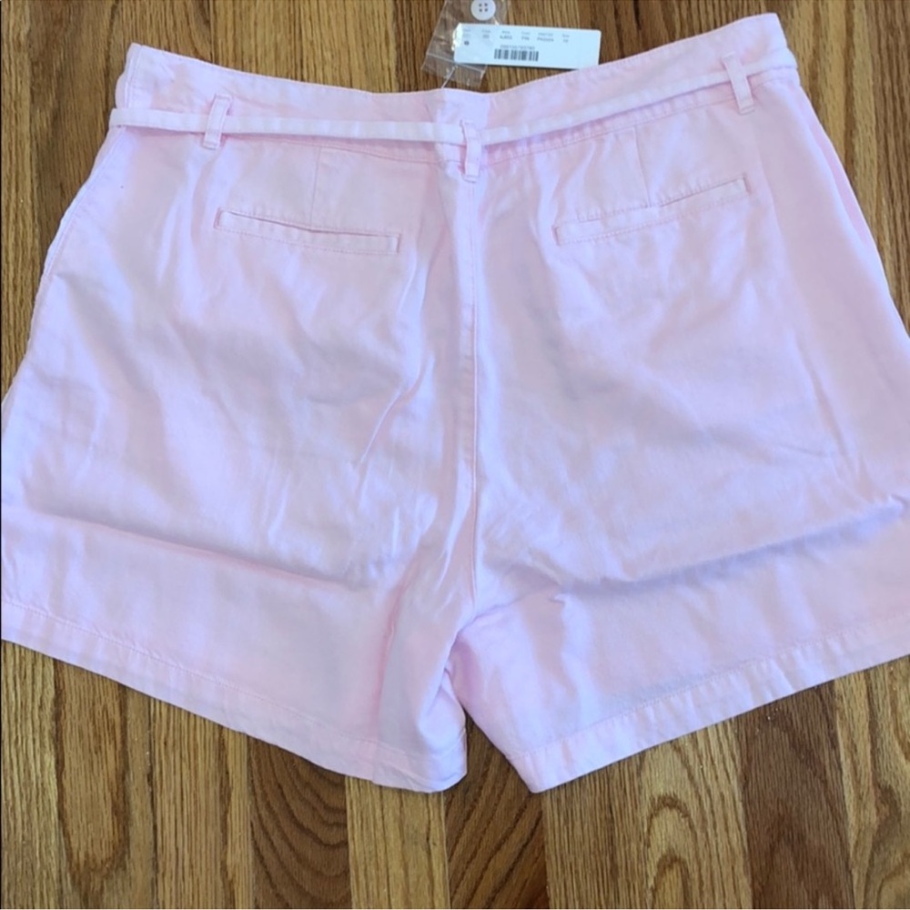 J. Crew Trouser Shorts with Tie Waist Belt - Picture 5 of 6
